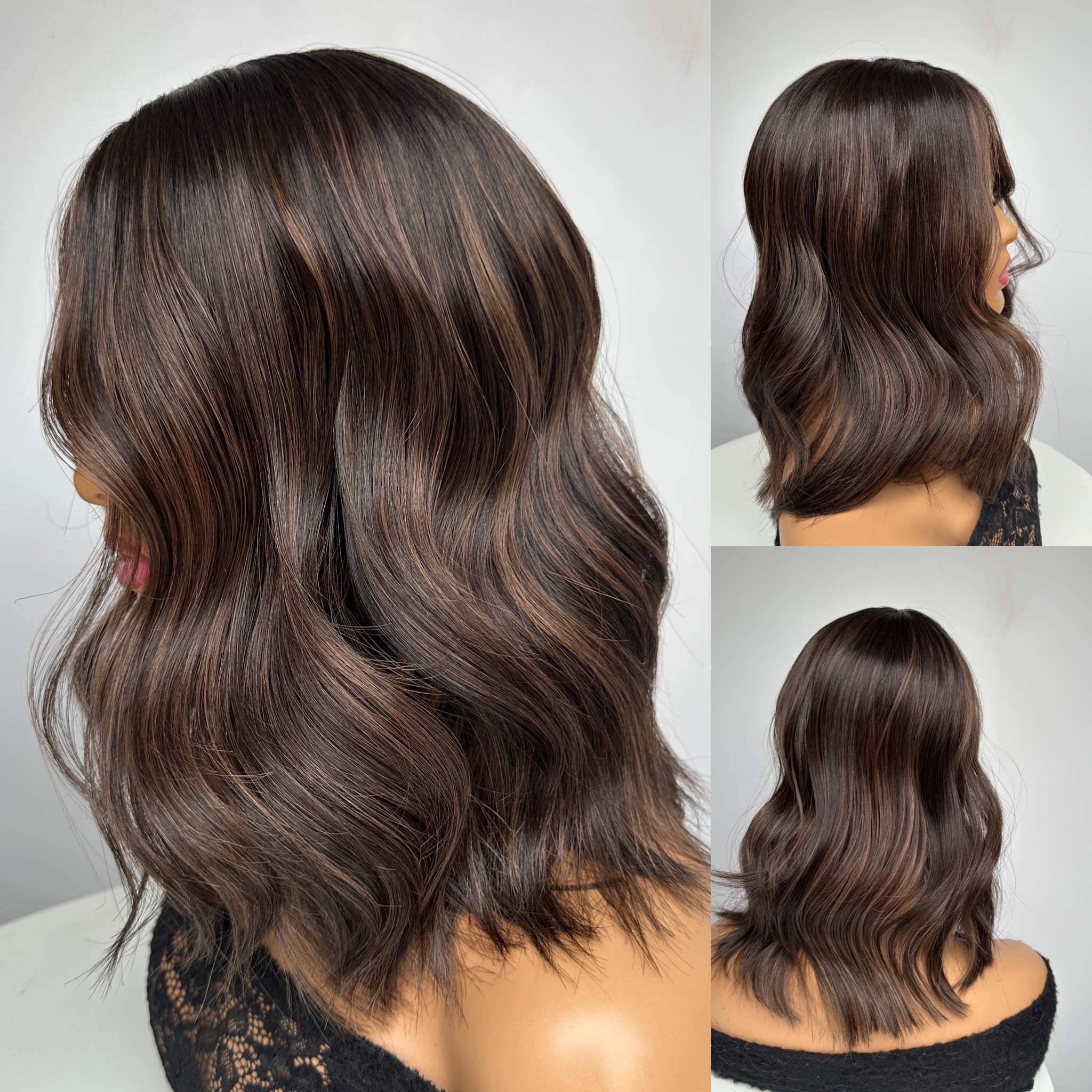 'GALAXY' • 15-16" LENGTH• LIGHT/MEDIUM • Super Flat Hair Topper 4 'GALAXY' • 15-16" LENGTH• LIGHT/MEDIUM • Super Flat Hair Topper - Image 4