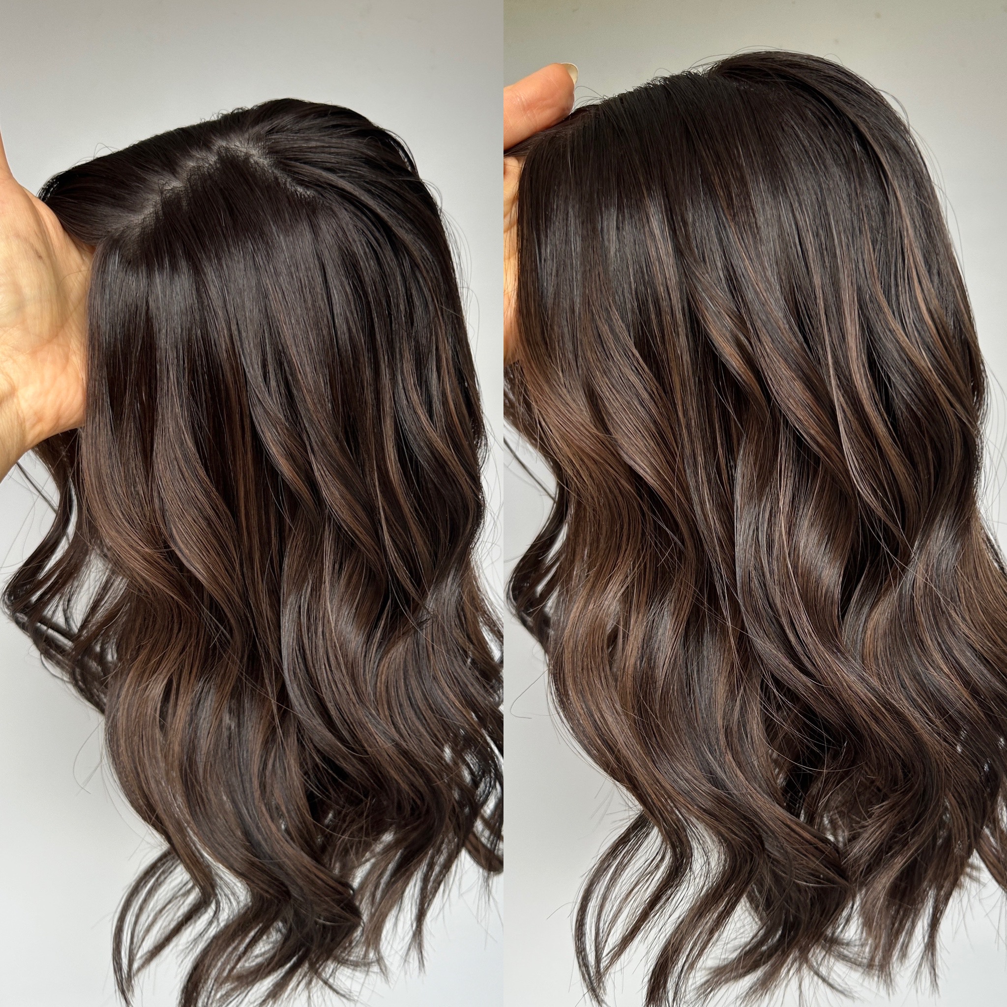 'GALAXY' • 15-16" LENGTH• LIGHT/MEDIUM • Super Flat Hair Topper 6 'GALAXY' • 15-16" LENGTH• LIGHT/MEDIUM • Super Flat Hair Topper - Image 6