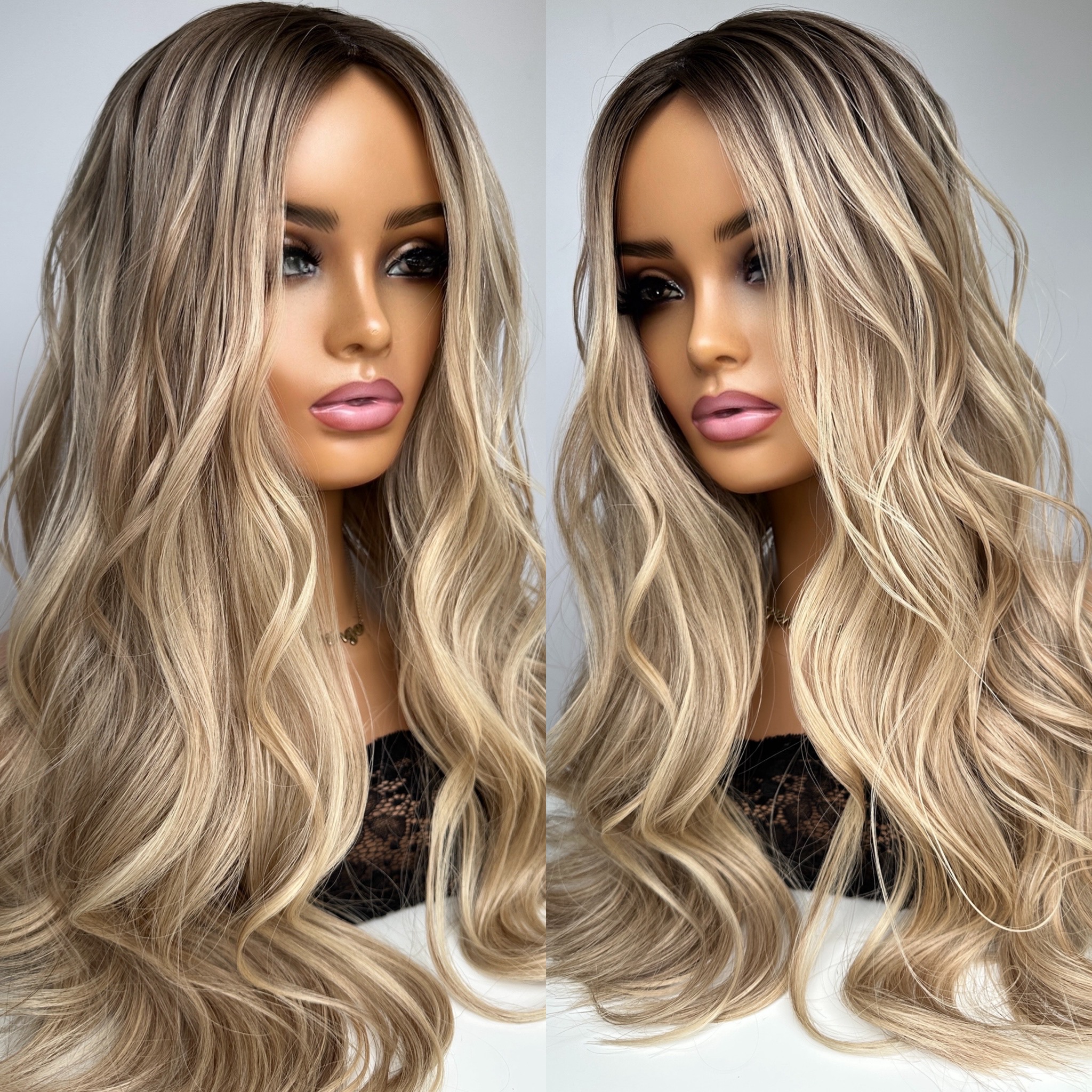 'PRIMROSE' • 23-25" LENGTH • Medium/Thick • 3D Ombré HAIR TOPPER 5 'PRIMROSE' • 23-25" LENGTH • Medium/Thick • 3D Ombré HAIR TOPPER - Image 5
