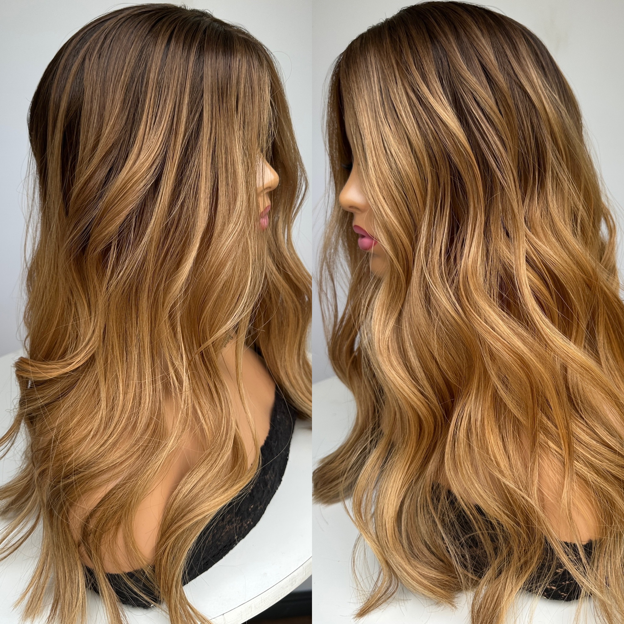 'GOLDEN CRUSH' • 20-21" LENGTH • Medium-Thick 155g • 3D Ombré 7 'GOLDEN CRUSH' • 20-21" LENGTH • Medium-Thick 155g • 3D Ombré - Image 7
