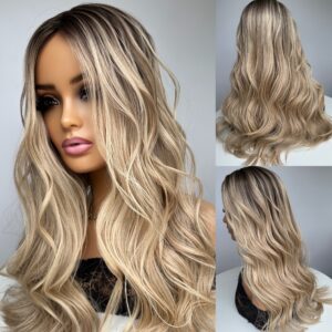'PRIMROSE' • 23-25" LENGTH • Medium/Thick • 3D Ombré HAIR TOPPER