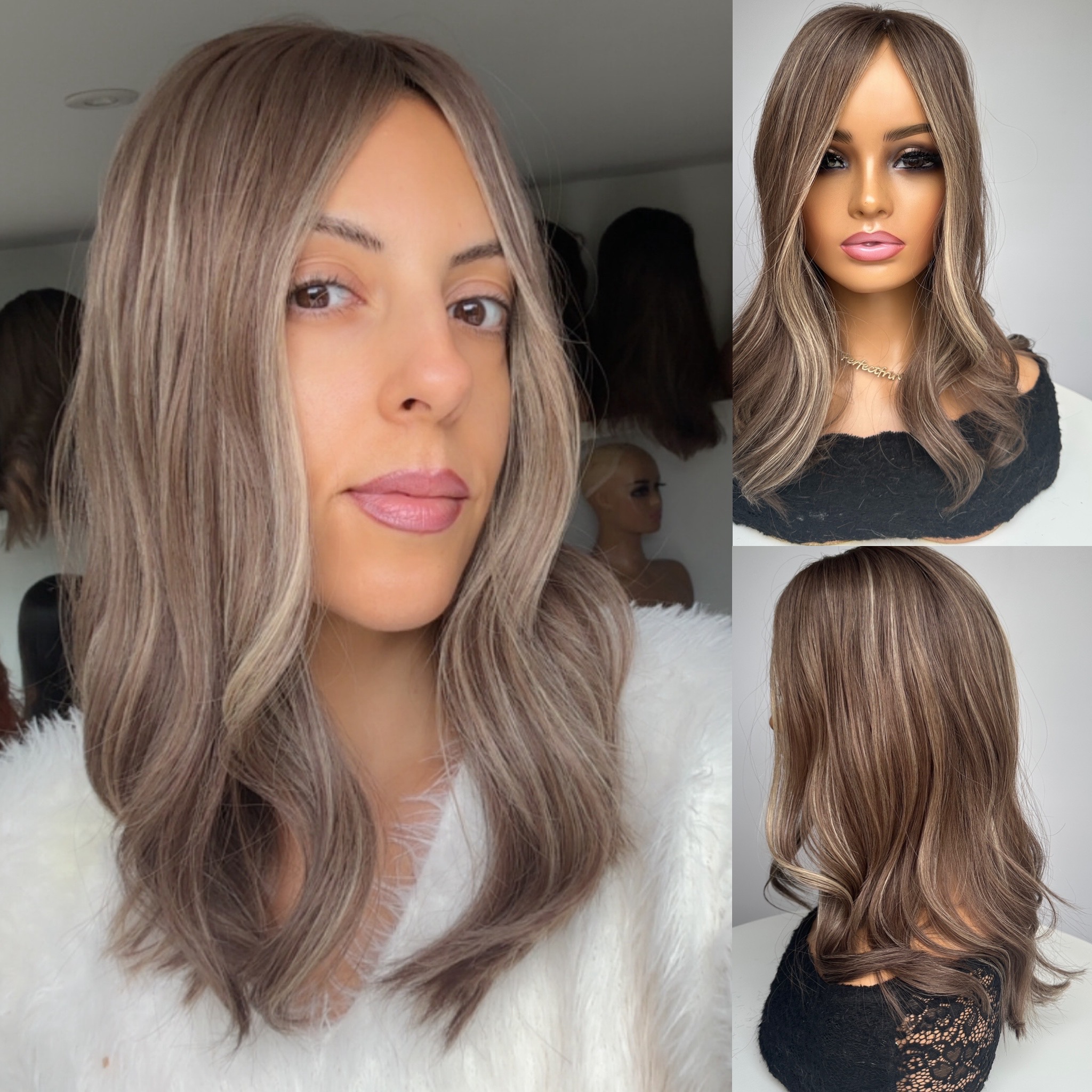 'MYSTICAL' • 18-19" LENGTH • Light - Medium 125g • Super Ashy Light Brown & Blonde Mix 1 'MYSTICAL' • 18-19" LENGTH • Light - Medium 125g • Super Ashy Light Brown & Blonde Mix