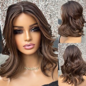 'RUN N' RAISIN' • 18-19" LENGTH• MEDIUM • BROWN MIX HAIR TOPPER