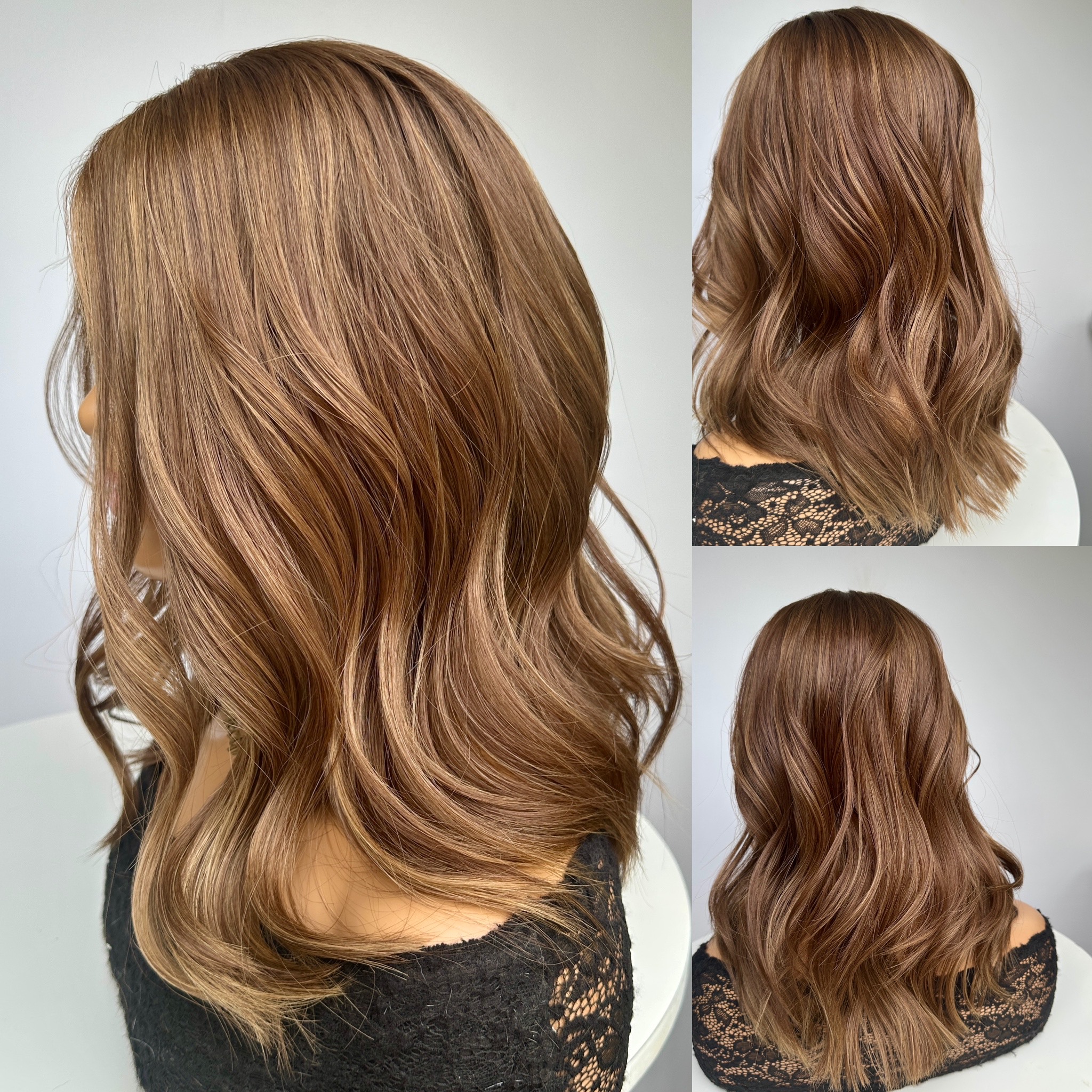 'WHIMSICAL' • 18-19" LENGTH • Medium/Thick 145g • Buttery Golden Caramel Brown Mix 4 'WHIMSICAL' • 18-19" LENGTH • Medium/Thick 145g • Buttery Golden Caramel Brown Mix - Image 4