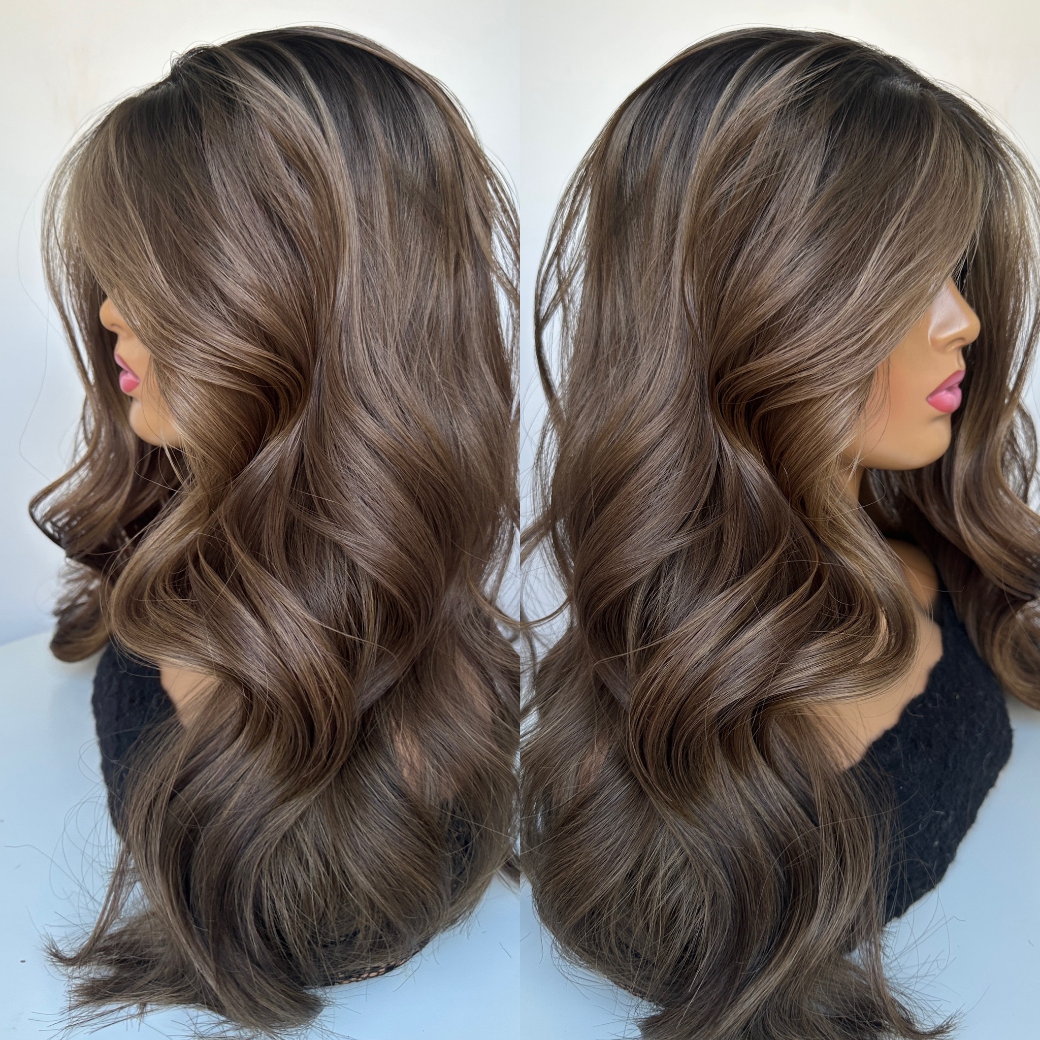 'ALEXA' • 23-24" LENGTH• THICK 180G • Super Flat Silk Hair Topper 8 'ALEXA' • 23-24" LENGTH• THICK 180G • Super Flat Silk Hair Topper - Image 8