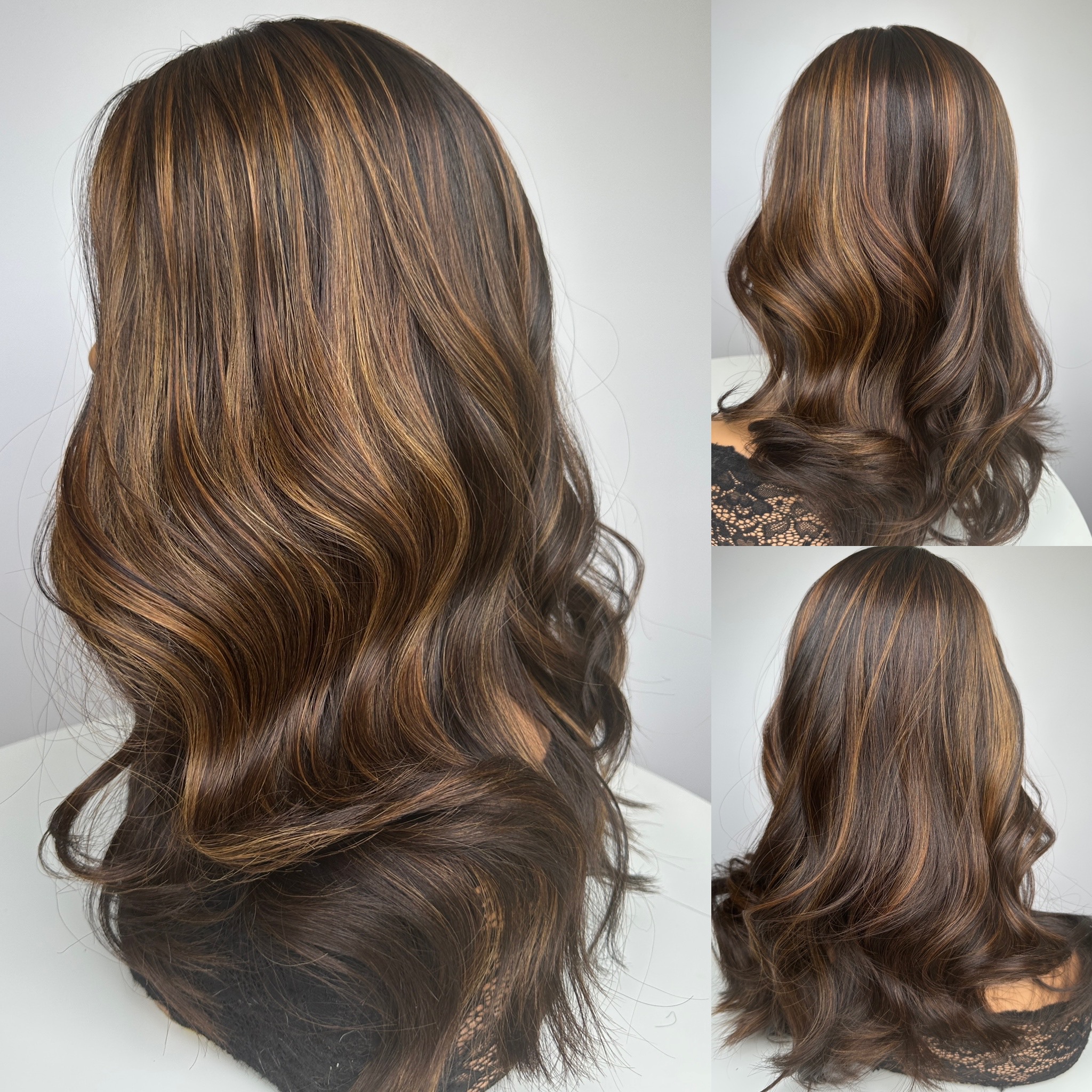 'ELECTRA' • 20-21" LENGTH • Medium/Thick 155g • Super Flat Hair Topper 8 'ELECTRA' • 20-21" LENGTH • Medium/Thick 155g • Super Flat Hair Topper - Image 8