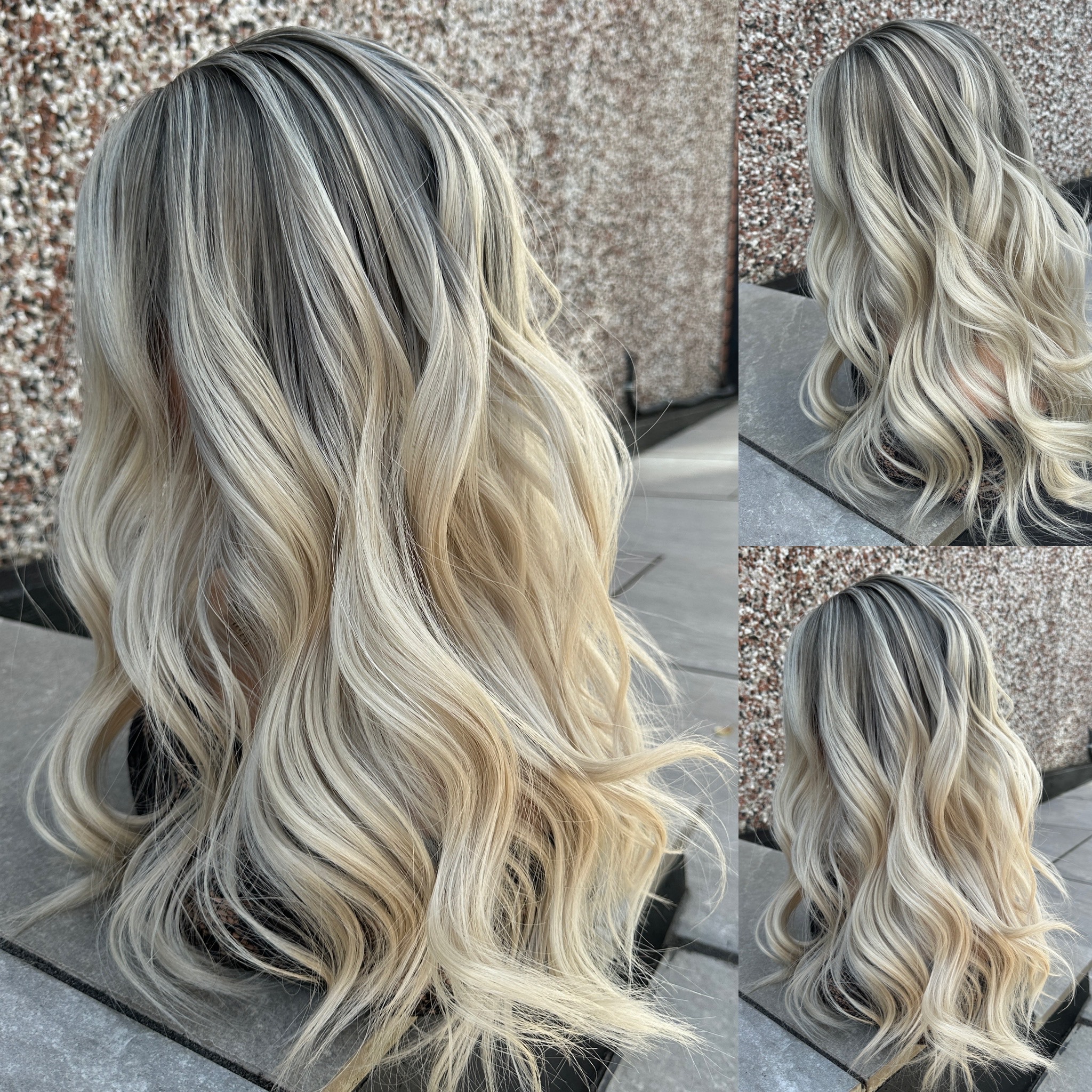 'ICE QUEEN' • 21-22" LENGTH • Medium • Super Flat Hair Topper 8 'ICE QUEEN' • 21-22" LENGTH • Medium • Super Flat Hair Topper - Image 8