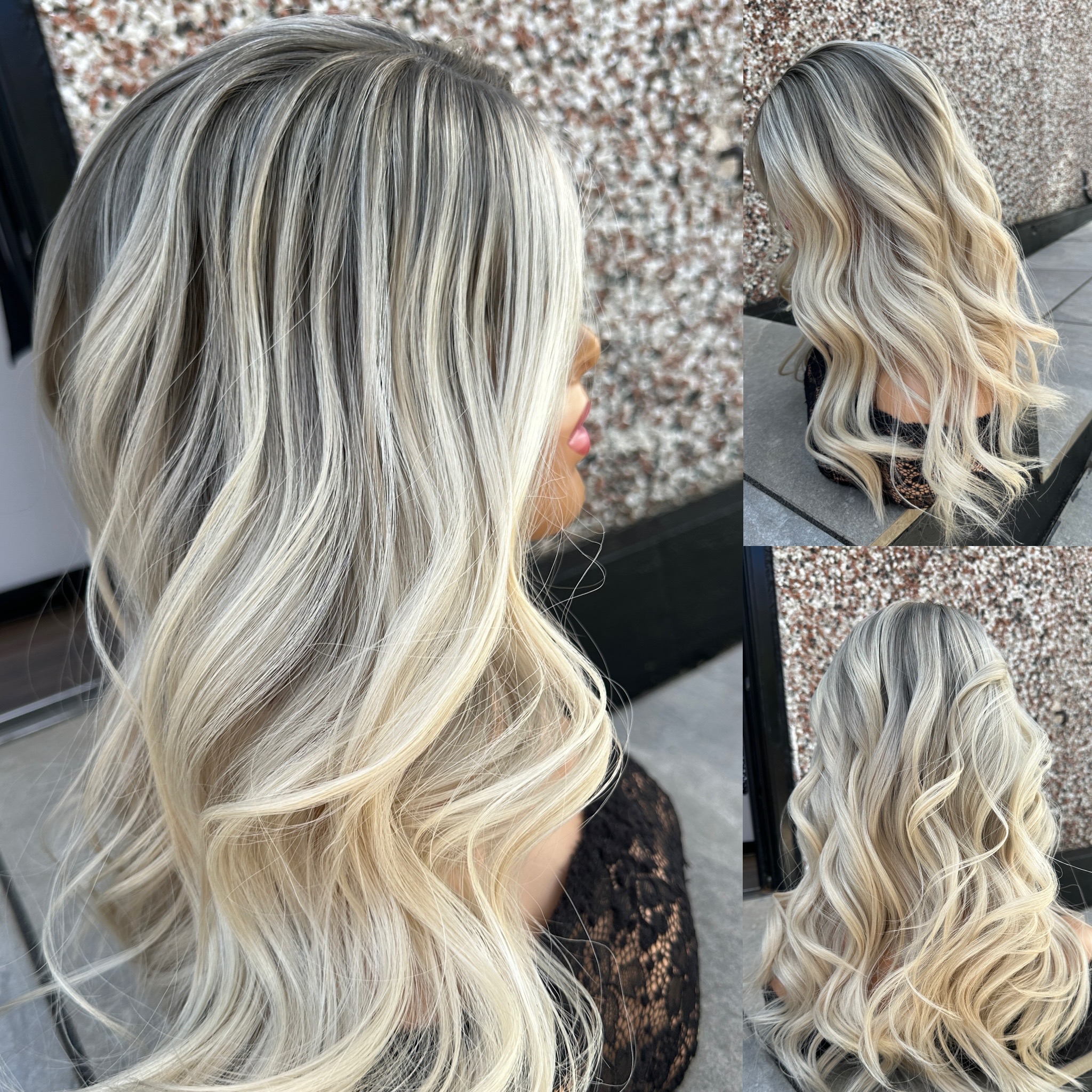 'ICE QUEEN' • 21-22" LENGTH • Medium • Super Flat Hair Topper 5 'ICE QUEEN' • 21-22" LENGTH • Medium • Super Flat Hair Topper - Image 5