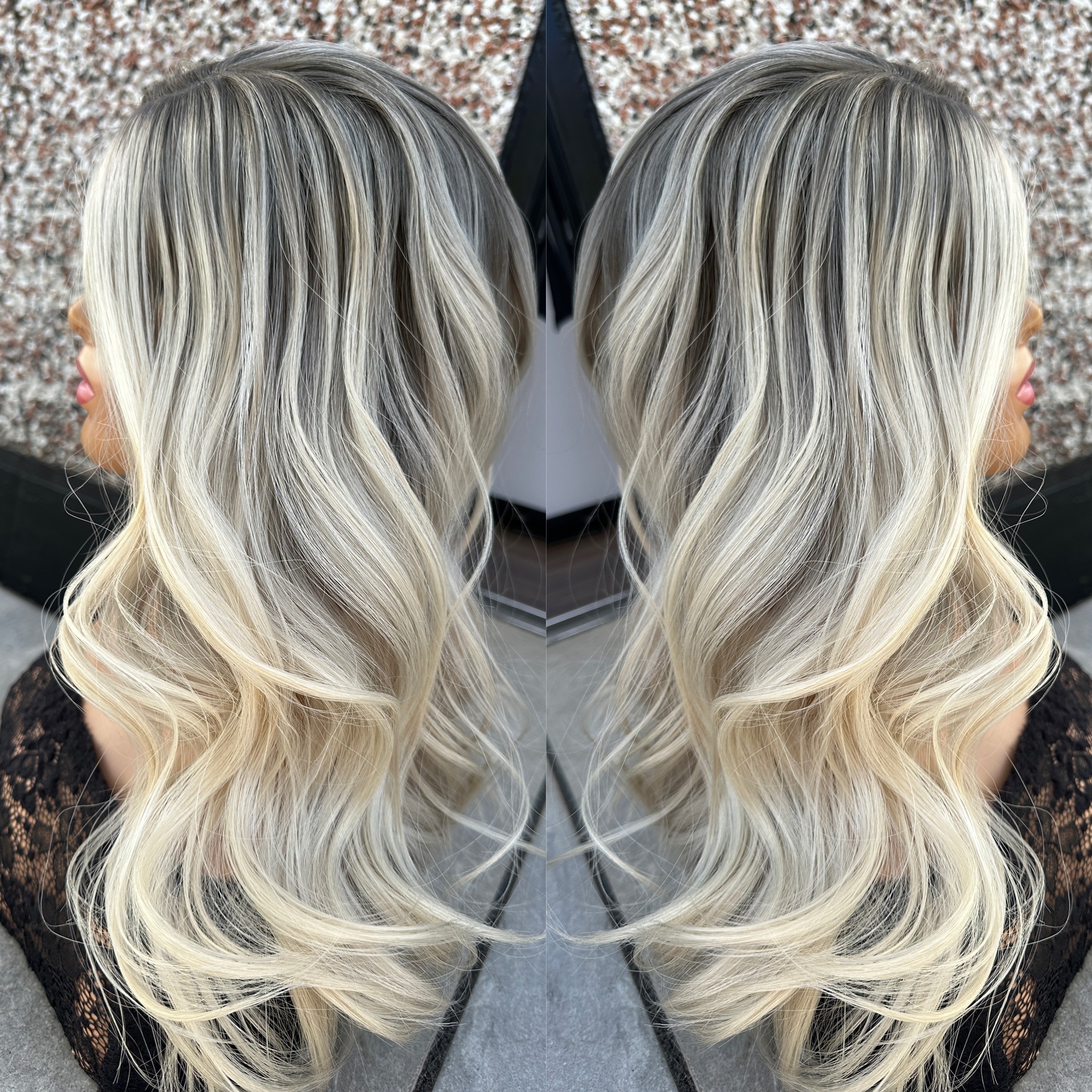 'ICE QUEEN' • 21-22" LENGTH • Medium • Super Flat Hair Topper 7 'ICE QUEEN' • 21-22" LENGTH • Medium • Super Flat Hair Topper - Image 7