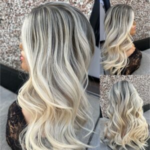 'ICE QUEEN' • 21-22" LENGTH • Medium • Super Flat Hair Topper