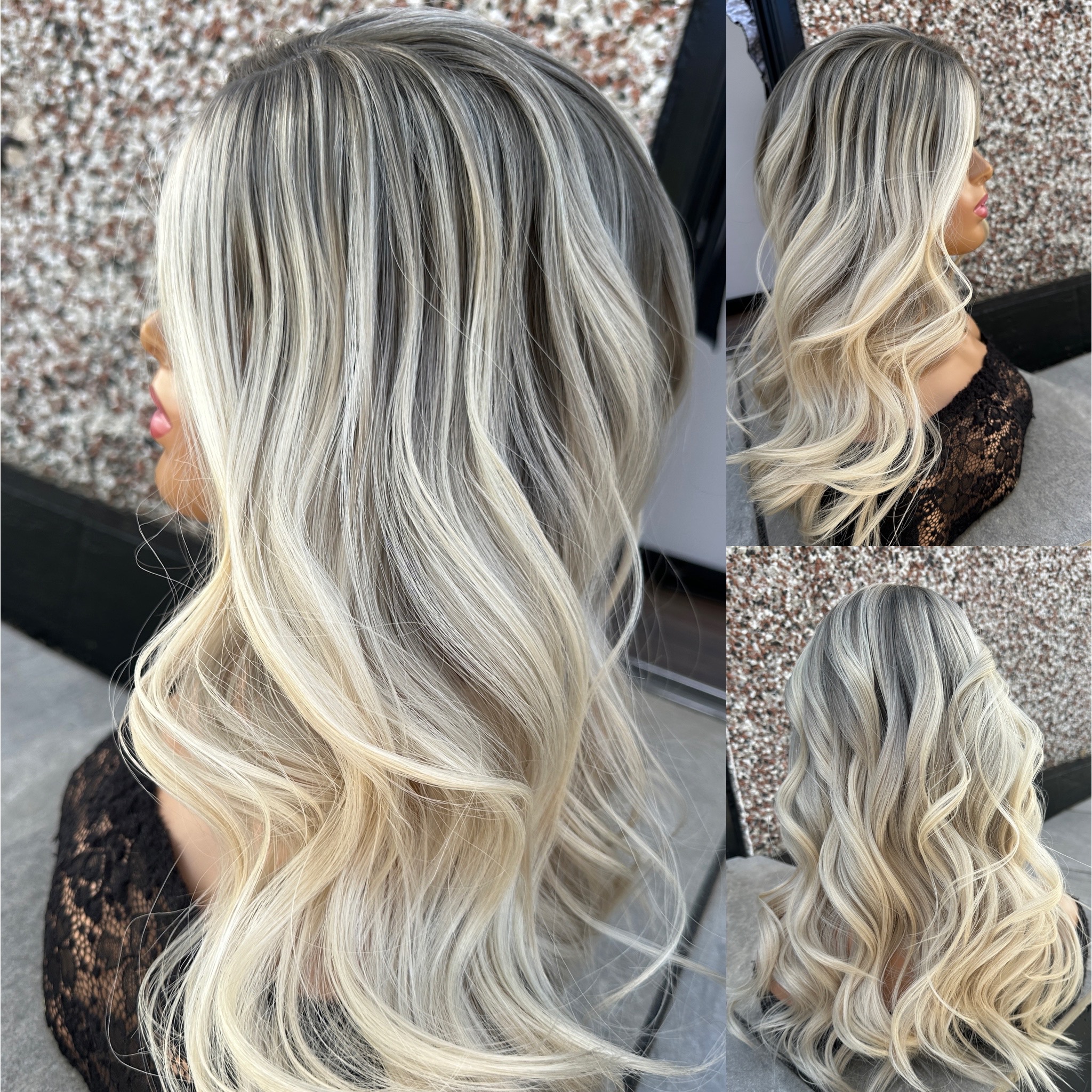'ICE QUEEN' • 21-22" LENGTH • Medium • Super Flat Hair Topper 1 'ICE QUEEN' • 21-22" LENGTH • Medium • Super Flat Hair Topper